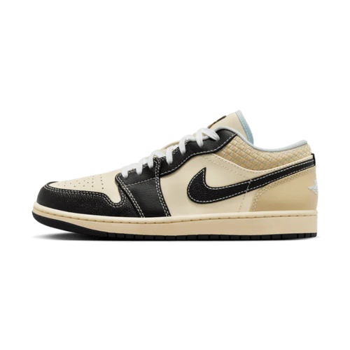 Jordan 1 Low SE Coconut Milk Black Muslin (HQ3437-101) | TheSneakerWay