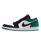 Jordan 1 Low White Black Mystic Green (553558-113) | TheSneakerWay