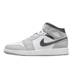 Jordan 1 Mid Light Smoke Grey (GS) (554725-092) | TheSneakerWay