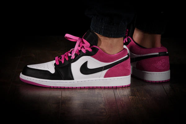 Jordan 1 Low Black Active Fuchsia (CK3022-005) | TheSneakerWay