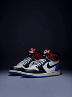Jordan 1 Retro High OG SP Fragment x Union LA Varsity Red Sport Royal (IO7847-002) | TheSneakerWay