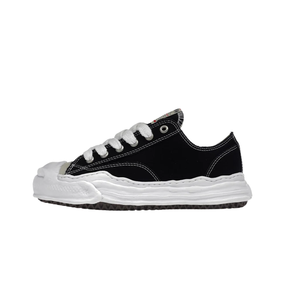 Maison Mihara Yasuhiro Hank OG Sole Canvas Low Black (A05FW702) | TheSneakerWay