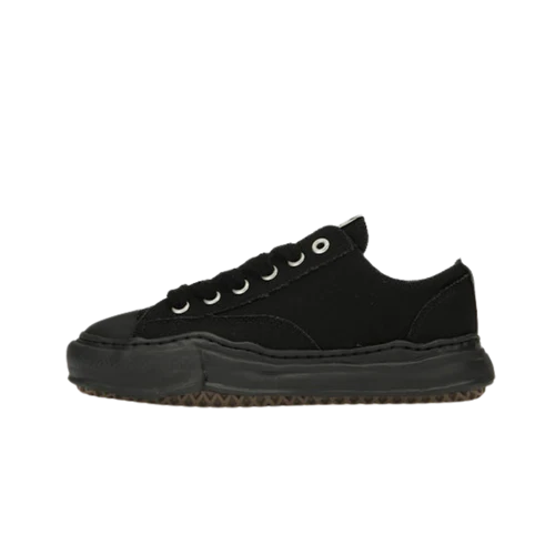 Maison Mihara Yasuhiro Peterson OG Sole Canvas Low Black Black