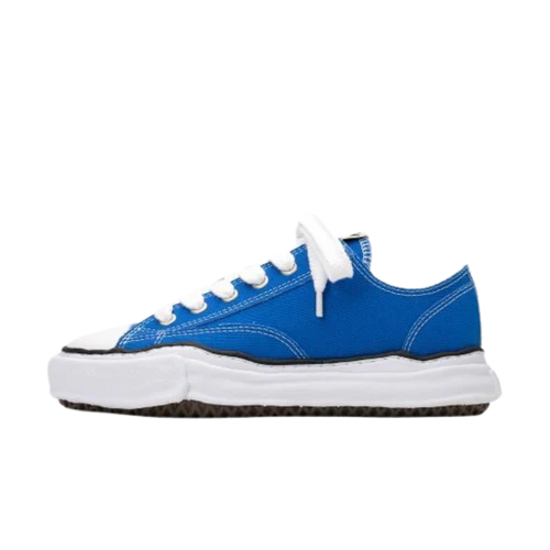 Maison Mihara Yasuhiro Peterson OG Sole Canvas Low CL Blue (A01FW702-CLBLUE) | TheSneakerWay