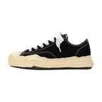Maison Mihara Yasuhiro Hank Vintage Sole Canvas Low Black (A09FW734-BLK) | TheSneakerWay