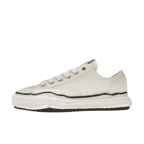 Maison Mihara Yasuhiro Peterson OG Sole Canvas Low White (A01FW702-WHT) | TheSneakerWay