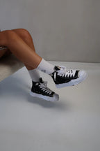 Maison Mihara Yasuhiro Hank OG Sole Canvas Hi Black White (A05FW701-BLKWHT) | TheSneakerWay