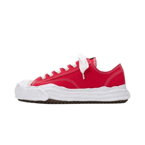 Maison Mihara Yasuhiro Hank OG Sole Canvas Low Red