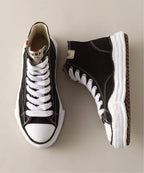 Maison Mihara Yasuhiro Peterson OG Sole Canvas High Black (A01FW701-BLK) | TheSneakerWay