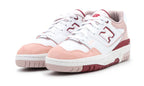 New Balance 550 White Scarlet (Women's) (BBW550ZV) | TheSneakerWay