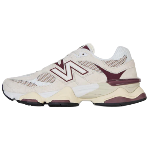 New Balance 9060 Linen Burgundy