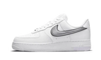 Nike Air Force 1 Low '07 Essential White Metallic Silver Black (Women's) (DD1523-100) | TheSneakerWay