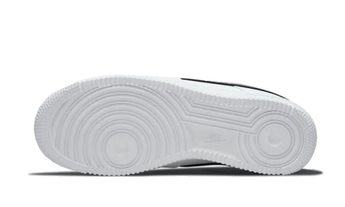 Nike Air Force 1 Low '07 Essential White Metallic Silver Black (Women's) (DD1523-100) | TheSneakerWay