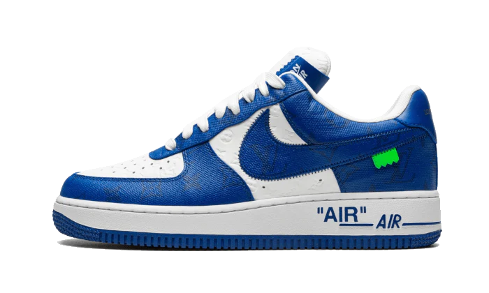 Louis Vuitton Nike Air Force 1 Low By Virgil Abloh White Royal (LOUIS-VUITTON) | TheSneakerWay