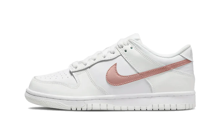 Nike Dunk Low White Pink (GS) (DH9765-100) | TheSneakerWay