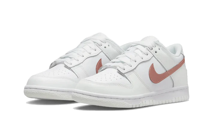 Nike Dunk Low White Pink (GS) (DH9765-100) | TheSneakerWay