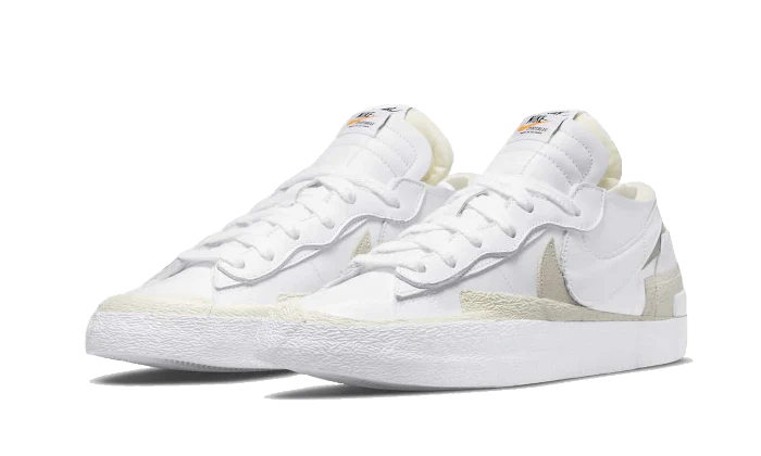 Nike Blazer Low sacai White Patent Leather (DM6443-100) | TheSneakerWay