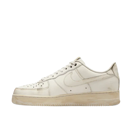 Nike Air Force 1 Low .SWOOSH Dirty Triple White