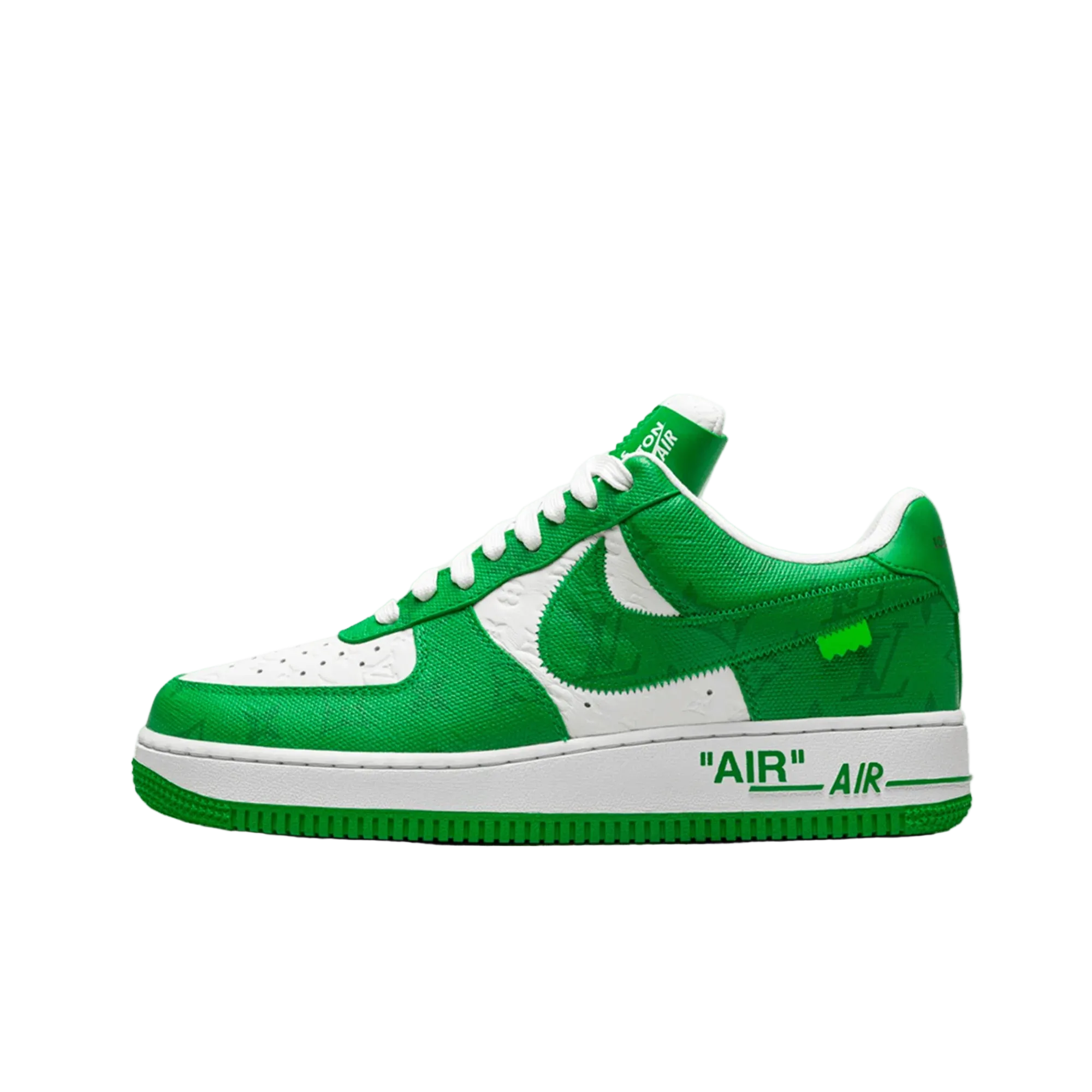 Louis Vuitton Nike Air Force 1 Low By Virgil Abloh White Green (1A9VAU) | TheSneakerWay