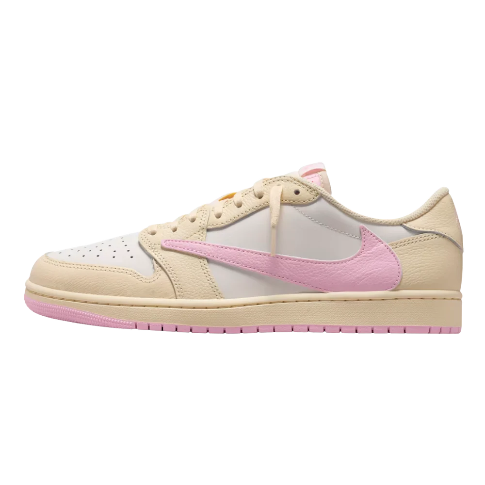 Jordan 1 Retro Low OG SP Travis Scott Shy Pink