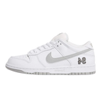 Nike SB Dunk Low Supreme 94 White Metallic Silver (HQ8487-100) | TheSneakerWay