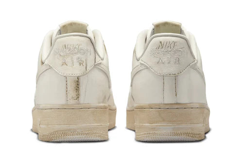 Nike Air Force 1 Low .SWOOSH Dirty Triple White (HJ9346-100) | TheSneakerWay
