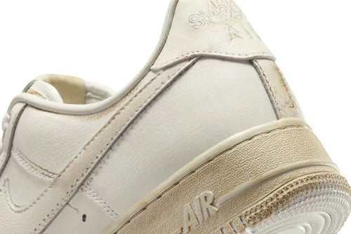 Nike Air Force 1 Low .SWOOSH Dirty Triple White (HJ9346-100) | TheSneakerWay