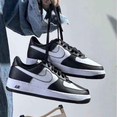 Nike Air Force 1 Low '07 White Swoosh Panda (DV0788-001) | TheSneakerWay