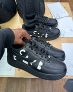 Nike Air Force 1 Low Retro SP BLACK Comme des Garçons Black (IB9949-001) | TheSneakerWay