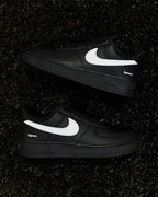 Nike Air Force 1 Low Supreme Black White (CU9225-002) | TheSneakerWay
