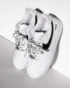 Nike Air Force 1 Low Supreme White Black (CU9225-102) | TheSneakerWay