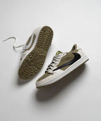 Jordan 1 Retro Low Golf Travis Scott Neutral Olive (FZ3124-200) | TheSneakerWay