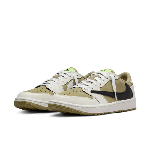 Jordan 1 Retro Low Golf Travis Scott Neutral Olive (FZ3124-200) | TheSneakerWay