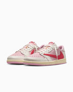 Jordan 1 Retro Low OG SP Travis Scott Sail Tropical Pink