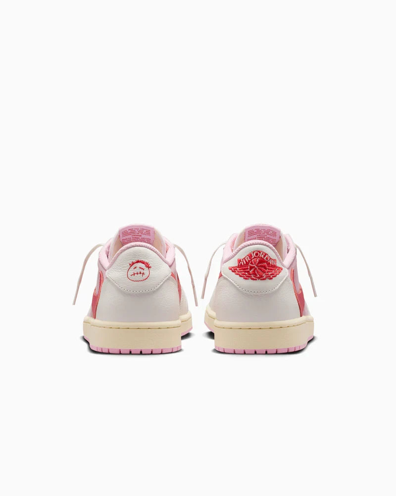 Jordan 1 Retro Low OG SP Travis Scott Sail Tropical Pink