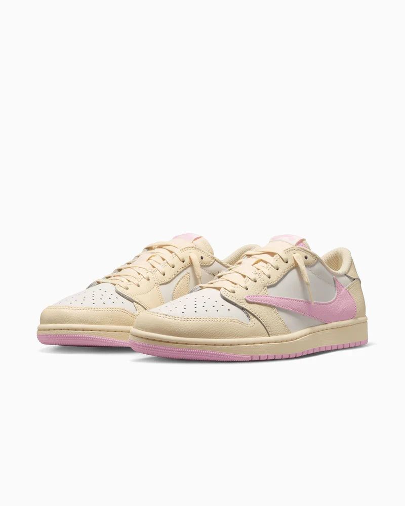 Jordan 1 Retro Low OG SP Travis Scott Shy Pink