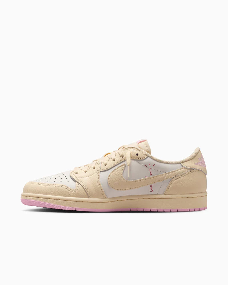 Jordan 1 Retro Low OG SP Travis Scott Shy Pink
