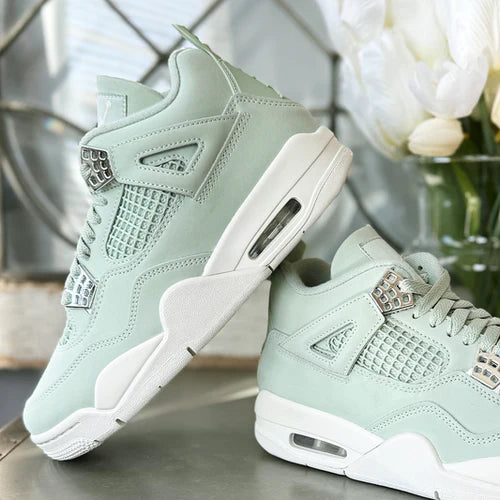 Jordan 4 Retro Seafoam Sail (Women's) (HV0823-003) | TheSneakerWay