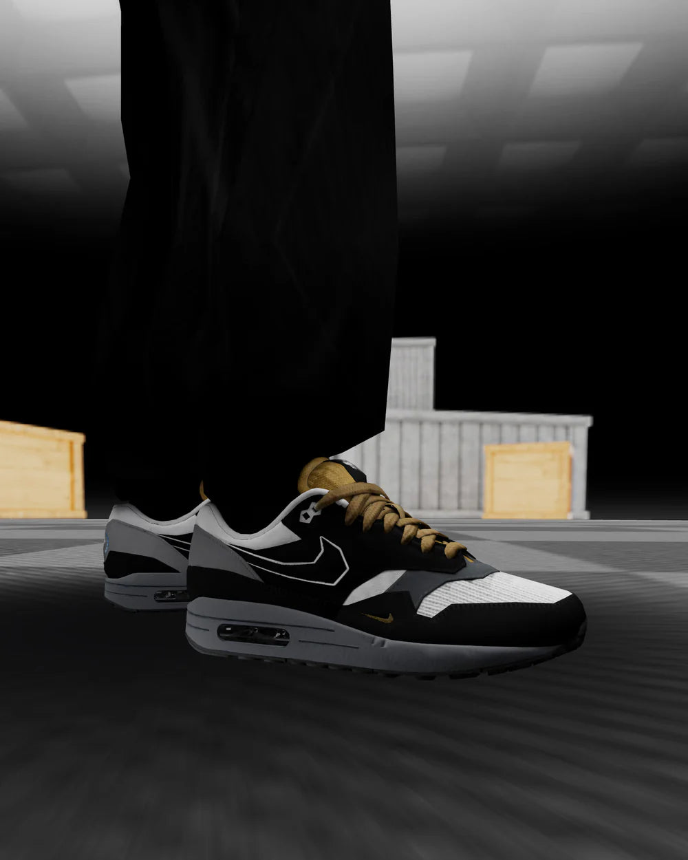 Nike Air Max 1 .SWOOSH Low Poly Big Head Mode (IB9898-001) | SneakerClassics