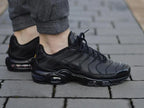 Nike Air Max Plus Triple Black Leather (AJ2029-001) | TheSneakerWay
