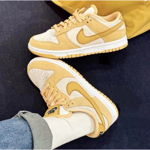 Nike Dunk Low Celestial Gold Suede (Women's) (DV7411-200) | TheSneakerWay