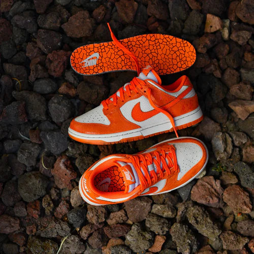 Nike Dunk Low Cracked Orange (Women's) (FN7773-001) | TheSneakerWay