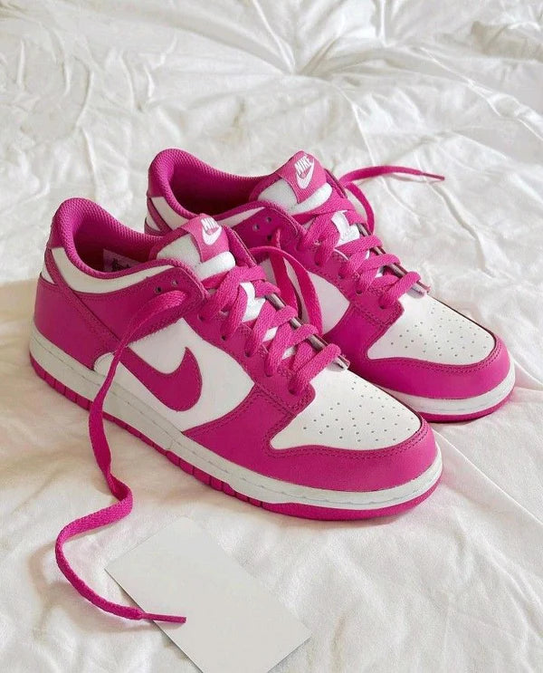 Nike Dunk Low Laser Fuchsia (GS) (FB9109-102) | TheSneakerWay