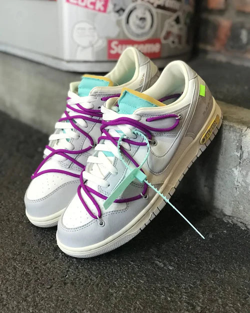 Nike Dunk Low Off-White Lot 21 (DM1602-100) | TheSneakerWay