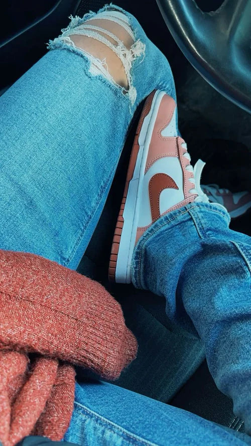 Nike Dunk Low Red Stardust (Women's) (FQ8876-618) | TheSneakerWay
