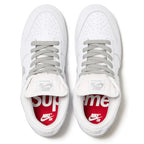 Nike SB Dunk Low Supreme 94 White Metallic Silver (HQ8487-100) | TheSneakerWay