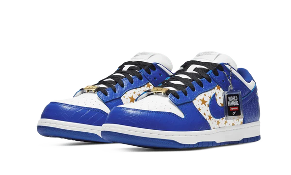 Nike SB Dunk Low Supreme Stars Hyper Royal (2021) (DH3228-100) | TheSneakerWay