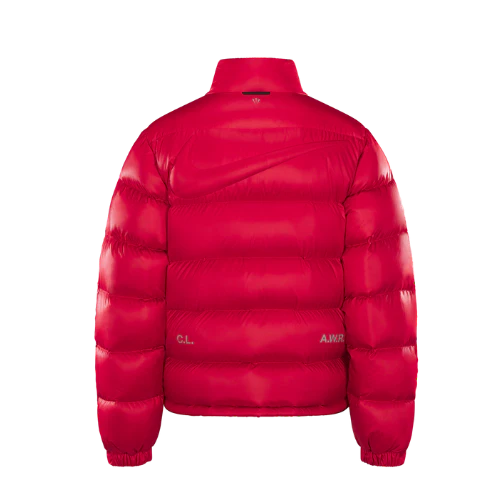 Nike x Drake NOCTA Sunset Puffer Jacket Red