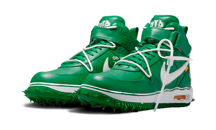 Nike Air Force 1 Mid Off-White Pine Green (DR0500-300) | TheSneakerWay