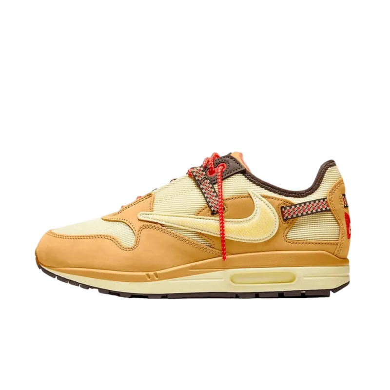 Nike Air Max 1 Travis Scott Cactus Jack Wheat Lemon Drop